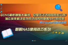 蒲公英解决您外网访问内网群晖NAS等设备，无需公网IP和端口映射