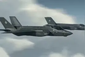 美F35擅闯我国领空，被歼10C战机4次锁定，太霸气了，影视剧视频封面