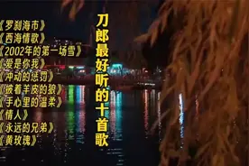 刀郎最好听的十首歌，熟悉的旋律难以忘怀