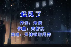 我好奇歌名为什么叫《起风了》，后来我在歌词中找到了答案