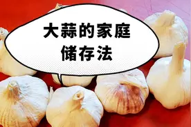 大蒜买多了不用怕，掌握三种储存方法，不出芽也不干瘪，没烦恼。视频封面