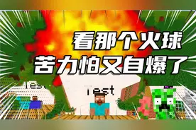 MC搞笑故事：苦力怕看见猫，忍不住自爆，黑姆遭嬉戏视频封面