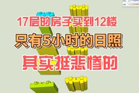17层的房子买到12楼、只有5小时的日照、其实挺悲惨的视频封面