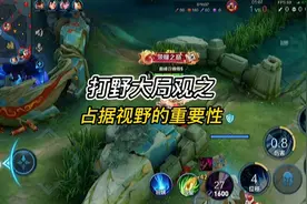 实战中如何提前占据视野？千万不要无脑沉迷于打野！
