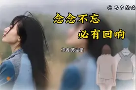 很感人至深的一篇好文章《念念不忘，必有回响》 作者 苏尘惜视频封面