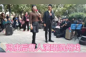 冯庙艺人；曹现松，唐梅演唱泗州戏《恶媳妇变孝》视频封面