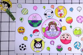 自制龙珠刮刮乐，你最喜欢哪款龙珠呢？猜猜能抽到一号大龙珠吗？