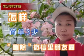 怎样简单3步，＂删除＂微信里的朋友圈，中老年人手把手教你学会视频封面