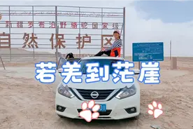 从新疆若羌县到青海茫崖市，315国道魔鬼路段