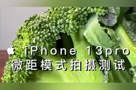 苹果手机iPhone13pro微距测试，终于不再被安卓吊打？这用的真香视频封面