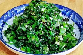 莴笋叶别扔了，学会这样做，爽囗入味又营养，解腻减脂更健康视频封面