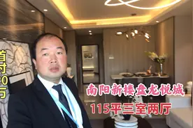 南阳城北这样的楼盘首付20W，还是落地大阳台，115平三室值得买吗视频封面
