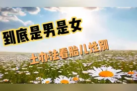 民间流传的看胎儿男女的方法你知道嘛，今天带你看看视频封面
