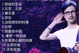 汪峰最经典11首歌曲《存在》《怒放的生命》《春天里》《光明》视频封面
