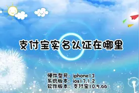 支付宝实名认证在哪里，只需几步，轻松解决。视频封面