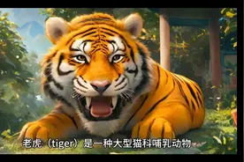 老虎-动物小百科视频封面