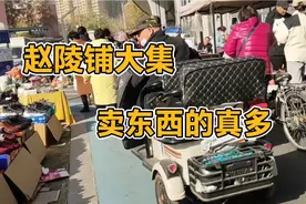 石家庄赵陵铺大集换地方了，好多人都不知道在哪？卖东西的真多！视频封面