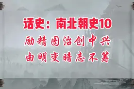 话史：南北朝史10——雄才刘骏图中兴，淫乱生母名声臭，真奇葩！