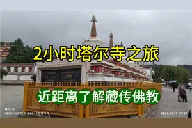 塔尔寺，纪念格鲁派创始人宗喀巴，其两大弟子达赖一世和班禅一世视频封面