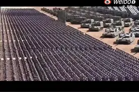 不踢正步的实战演习，火遍外媒的朱日和阅兵，网友：真正的压迫视频封面