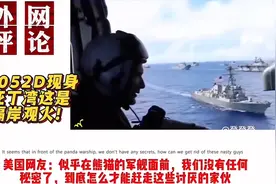 街溜子052D亚丁湾看热闹，像极了吃瓜群众！外网热议笑死我了视频封面