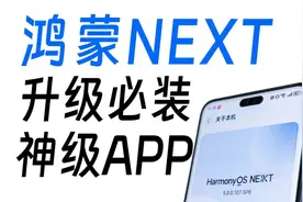 升级鸿蒙NEXT后，我立马装了这8款APP！很快啊！