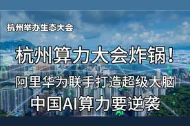 杭州算力大会炸锅！阿里华为联手打造超级大脑，中国AI算力要逆袭