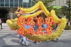 董事长为金龙点睛，开工大吉！舞龙队舞出瑞龙呈祥，万象更新！视频封面