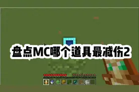 我的世界：盘点MC哪个道具最减伤2