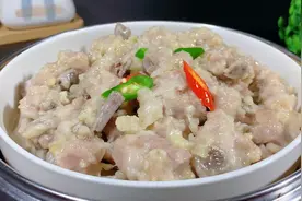 广东茶楼又滑又嫩的蒸排骨，原来做法这么简单，在家就能轻松做视频封面