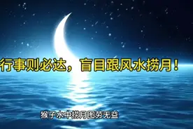 睿智行事则必达，盲目跟风水捞月！视频封面