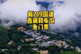 勒布沟 西藏又一个著名景点景区也免费了#西藏 #旅行推荐官视频封面