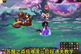 苏醒之森三阶段机制教学，别忘了点赞关注谢谢。 #地下城与勇士