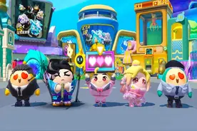 蛋仔派对:随机超能力？能让同性别的喜欢我，小紫官宣新蛋搭子！视频封面