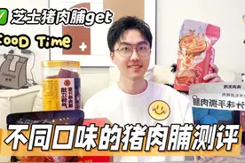 不同口味好吃的猪肉脯 #美食测评 #省饭课代表 #猪肉脯 #测评