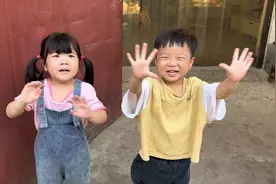 人类幼崽打预防针太可爱了，竟然藏起来😂视频封面