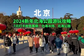 北京游·2024新年北海公园游玩攻略