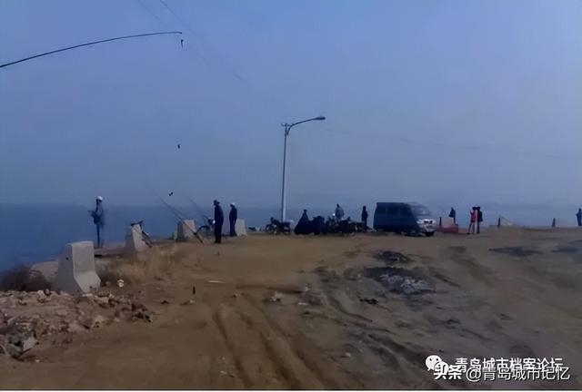 沧口海水浴场（第八海水浴场）的旧址，原来在这里！