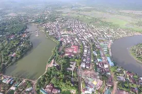 电费上涨导致缅甸小镇居民生活压力增大图片