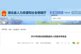 湖北2024年养老金上涨方案公布，定额和挂钩下调，高龄倾斜不变图片