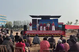 卧龙区靳岗街道：非遗文化进基层 惠民演出润人心图片