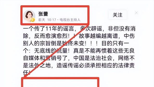 嫁给70岁富翁、包养4个男人？央视女主持私生活谣言有多离谱？