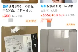 官网4559元，闲鱼半价入手！一批年轻人年底捡漏“年会奖品”图片