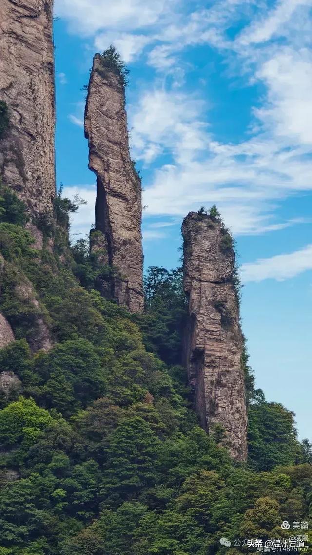 雁荡山百岗尖显胜门穿越,这条风光绝美的经典徒步线路你可去过