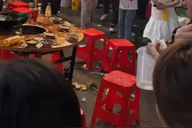 一只猫“从天而降”掉进火锅，9人被烫伤！店家最新回应图片