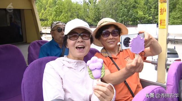 已经开始排队了！蓝花楹赏花巴士试运行