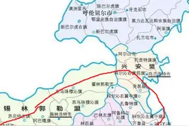 喀赤客专未来可能连接的的长春-通辽-赤峰-集宁高铁图片