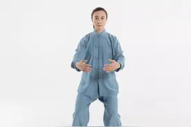 详析八段锦动态分解图，修炼从此简单图片