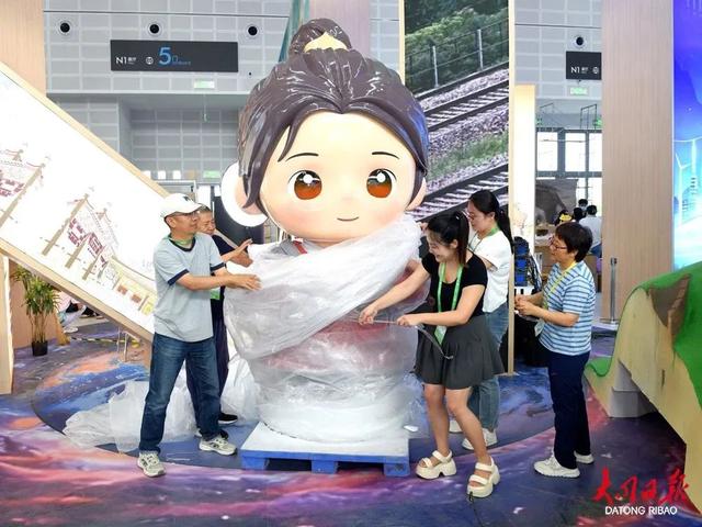 大同展厅喜迎八方宾朋！第七届山西文化产业博览交易会今日启幕