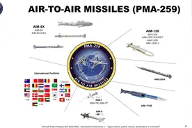 美国公开AIM260空空导弹，射程超过250公里，霹雳15被反超了？图片